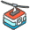 Mountain Cableway A Emoji from Kawaii Emoji Set