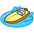 Speedboat A Emoji from Kawaii Emoji Set