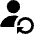 User Geometric Action Return Icon from Nova Solid Set