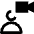 User Geometric Action Video Icon from Nova Line Set