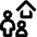User Multiple Home icon - Free transparent PNG, SVG. No sign up needed.