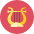Lyre icon - Free transparent PNG, SVG. No sign up needed.