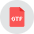 Otf File icon - Free transparent PNG, SVG. No sign up needed.