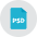 Psd File icon - Free transparent PNG, SVG. No sign up needed.