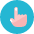 Hand Point icon - Free transparent PNG, SVG. No sign up needed.