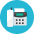 Fax Icon from Kameleon Colors Set | Free Download as SVG Vector and Transparent PNG | Streamline icons