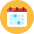 Calendar 2 Icon from Kameleon Colors Set