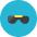 Sunglasses Icon from Kameleon Colors Set