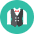 Waiter Suit icon - Free transparent PNG, SVG. No sign up needed.