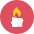 Candle icon - Free transparent PNG, SVG. No sign up needed.