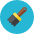 Brush 3 Icon from Kameleon Colors Set