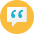 Chat Quote Icon from Kameleon Colors Set