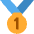 1st Place Medal Emoji from Twemoji Set