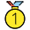 1st Place Medal Emoji from OpenMoji Set