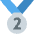 2nd Place Medal Emoji from Twemoji Set