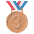 3rd Place Medal Emoji from EmojiTwo Colors Set