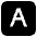 A Button Blood Type Emoji from EmojiTwo Black Set