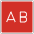 Ab Button Blood Type Emoji from OpenMoji Set