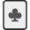 Ace Of Clubs Emoji from EmojiTwo Colors Set