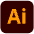 Adobe Illustrator Icon from SVG Logos Set