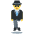 Agent Emoji Emoji from Twemoji Set