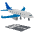 Airplane Arrival Emoji from Noto Emoji Set