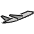 Airplane Departure Emoji from OpenMoji Set