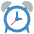 Alarm Clock Emoji from EmojiTwo Colors Set
