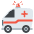 Ambulance Emoji from EmojiTwo Colors Set