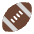 American Football Flat Emoji from Fluent Emoji Flat Set