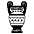 Amphora Emoji from EmojiTwo Black Set