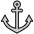 Anchor Emoji from OpenMoji Set