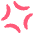 Anger Symbol Emoji from EmojiTwo Colors Set