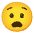 Anguished Face Emoji from Noto Emoji Set