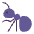 Ant Flat Emoji from Fluent Emoji Flat Set