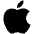 Apple Icon from SVG Logos Set