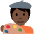 Artist Dark Skin Tone Emoji from Twemoji Set