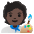 Artist Dark Skin Tone Emoji from Noto Emoji Set