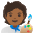 Artist Medium Dark Skin Tone Emoji from Noto Emoji Set