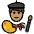 Artist Medium Skin Tone Emoji from OpenMoji Set