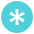 Asterisk Emoji from EmojiTwo Colors Set