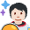 Astronaut Light Skin Tone Emoji from Twemoji Set