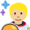 Astronaut Medium Light Skin Tone Emoji from Twemoji Set