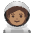 Astronaut Medium Skin Tone Emoji from Noto Emoji Set