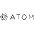 Atom Icon from SVG Logos Set