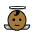 Baby Angel Medium Dark Skin Tone Emoji from OpenMoji Set