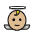 Baby Angel Medium Light Skin Tone Emoji from OpenMoji Set