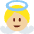 Baby Angel Medium Light Skin Tone Emoji from Twemoji Set