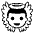 Baby Angel Emoji from EmojiTwo Black Set