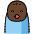 Baby Dark Skin Tone Emoji from OpenMoji Set